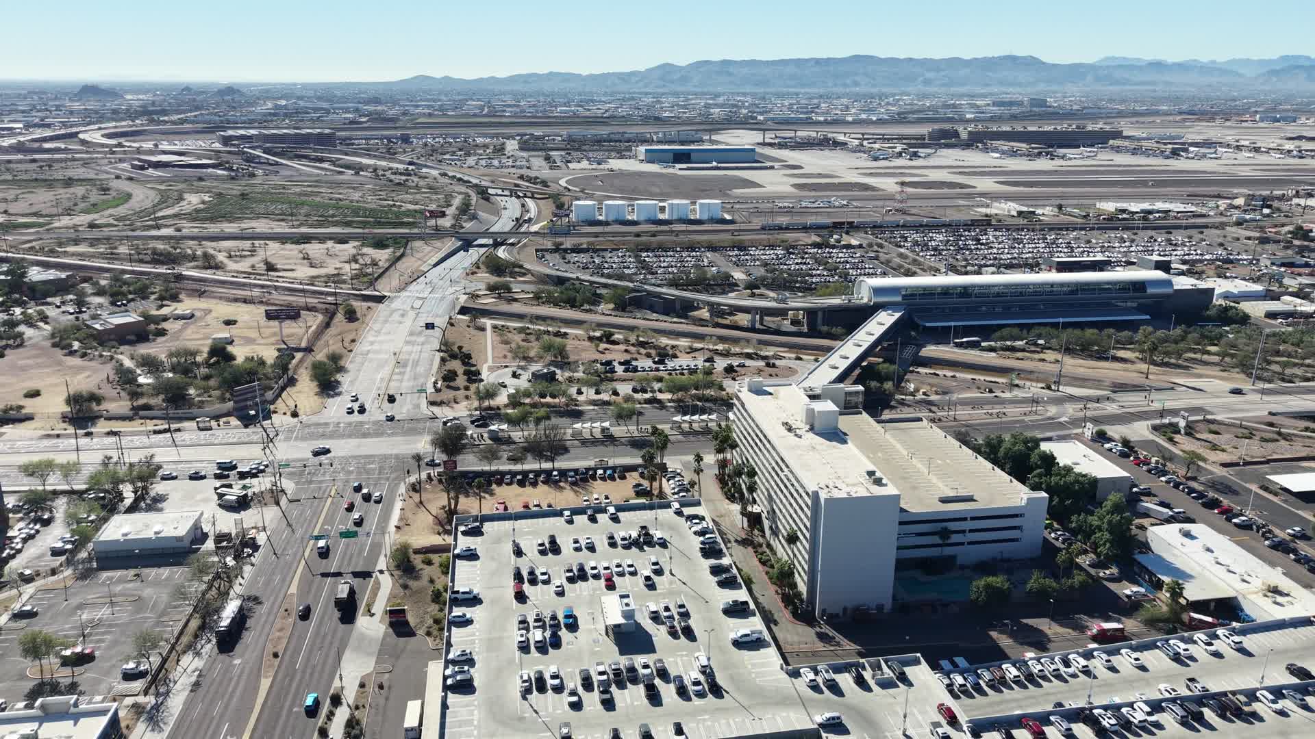 Phoenix hotel aerial